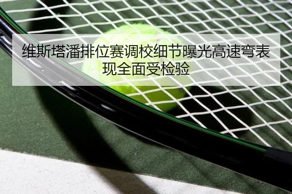 维斯塔潘排位赛调校细节曝光高速弯表现全面受检验